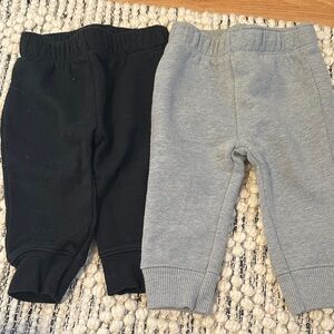 Cat & Jack Black and Gray Baby Joggers